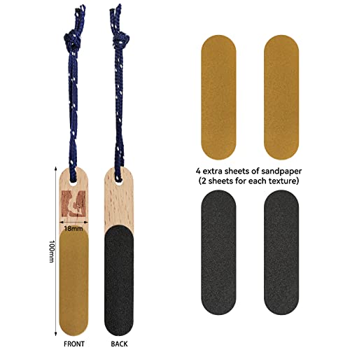 Double Sided Hand & Finger File with Rope - CJ-CB2101