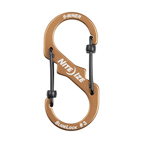 Locking Carabiner S-Biner SlideLock - Aluminum Dual Locking Clip