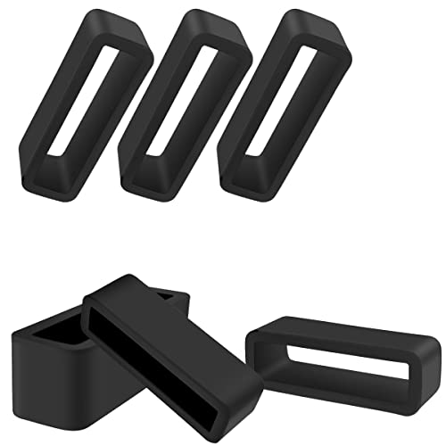 6-Piece Watch Band Loop Holder Keeper for Resin Belts