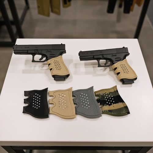 Tactical Rubber Grip Sleeve for Glock - 4 Pcs Camo Colors