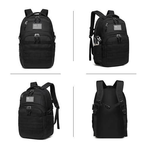 Military Tactical Backpack 25L for Men - Durable & Compact