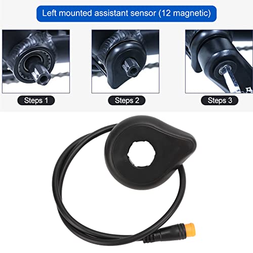 Electric Bicycle Pedal Sensor with 12 Magnets - KD-2PS-L