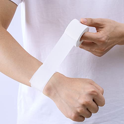 Breathable Athletic Tape - 3 Pack, 1.5 inch x 10 yds - White
