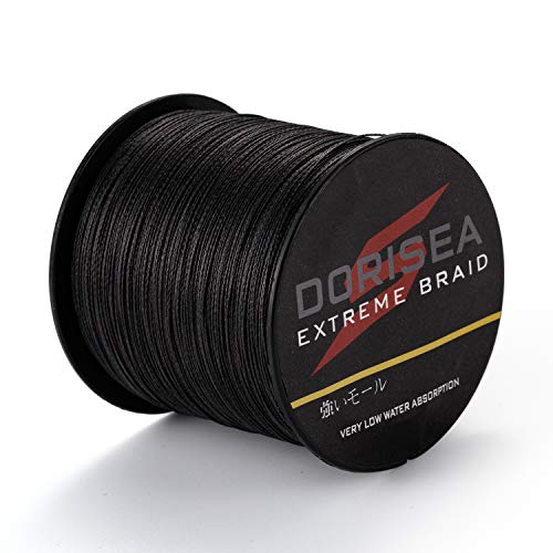 Braided Fishing Line - 100m/109Yards 100lb Test - Black