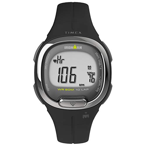 Timex Ironman Triathlon Transit+ Activity Tracking Watch - Black/Digital Gray/Black
