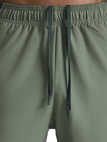 Reebok Men's Warm Up Training 7” Shorts - Large Duck Green