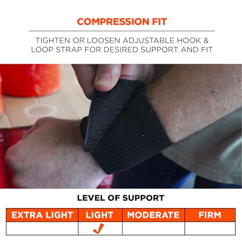 Universal Wrist Wrap Support - Adjustable Compression Brace for Repetitive Strain