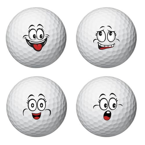 Creative Golf Ball Marking Stickers - Funny Expressions
