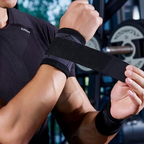 Wrist Brace Compression Support Sleeves - 2 Pack Black Medium