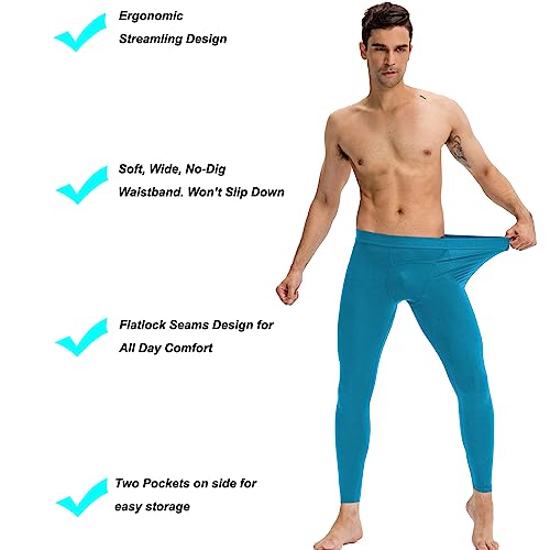SPVISE Men's Compression Pants Workout Leggings Running Tights Cool