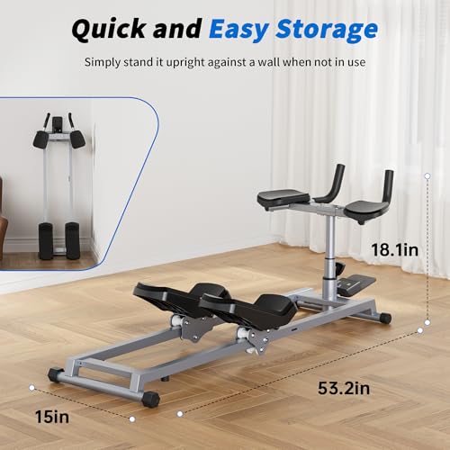 Full Body Low-Impact Cardio Trainer – Adjustable Grips & Knee Support | Basic Model+LCD