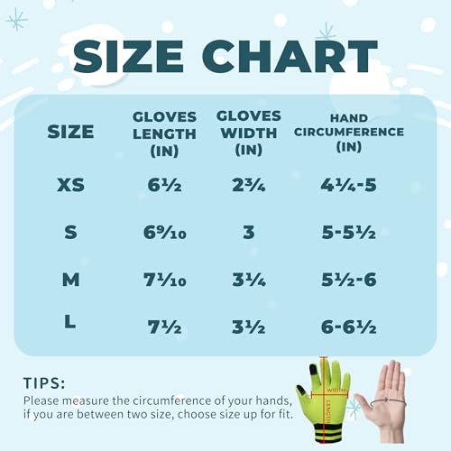 Kids Horse Riding Gloves with Silicone Grip - Green, Medium