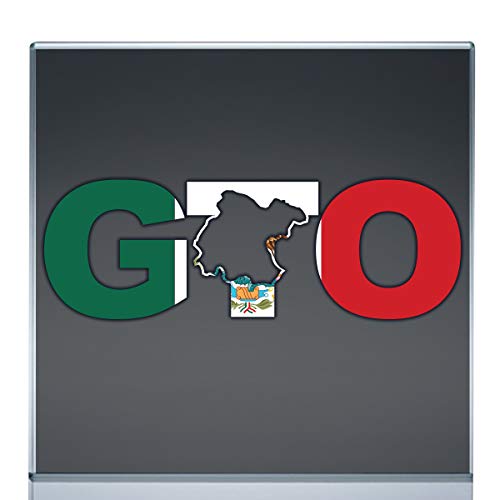 GTO Guanajuato Mexico Sticker Decal - 8"x2.6" Waterproof