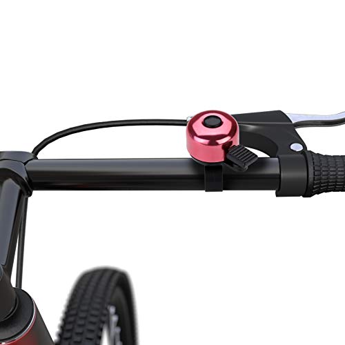Bicycle Handlebar Bell with Crisp Sound - Pink