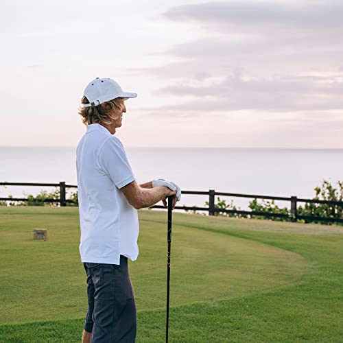 Baseball Cap with Structured Front Panels - Black
