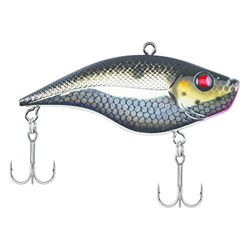 Berkley Warpig Crankbait Fishing Lure - Black Silver, 3in, 1/2 oz
