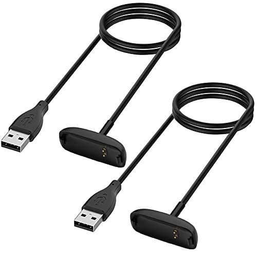2-Pack Charger Cable for Fitbit Inspire 2 & Ace 3 - 3.3ft
