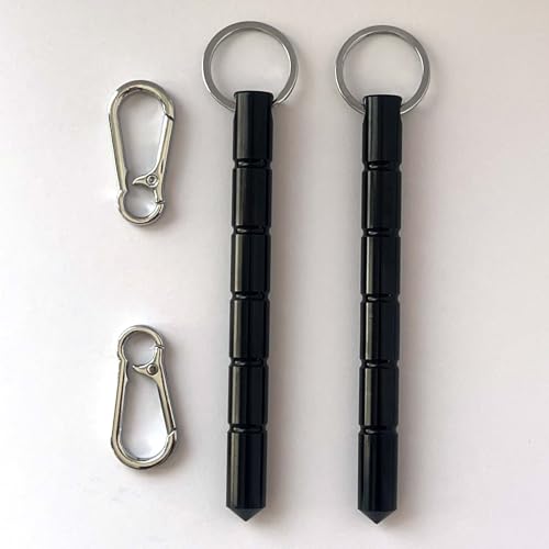 Tactical Keychain Self Defense Kubaton - Aluminum Safety Kit (2 pcs)