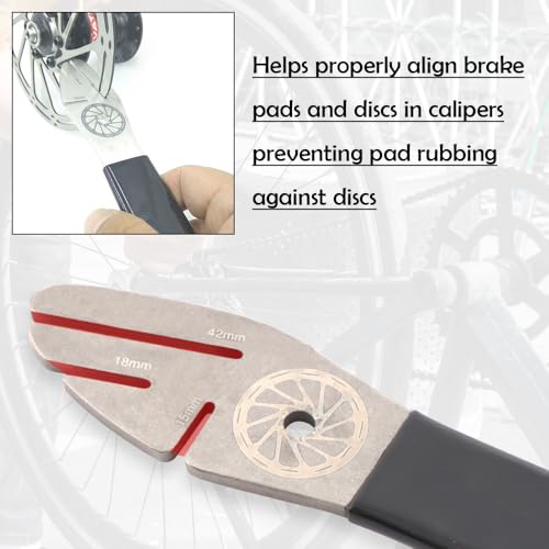 Bicycle Disc Rotor Truing Tool Kit — Bike Brake Alignment & Calibration