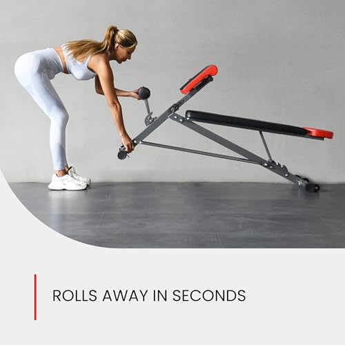 Adjustable Weight Bench & Roman Chair - Multi-Functional Home Gym