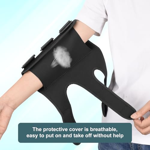 L Size Cubital Tunnel Elbow Brace for Ulnar Nerve Support, Adjustable Support for Tennis & Elbow Pain