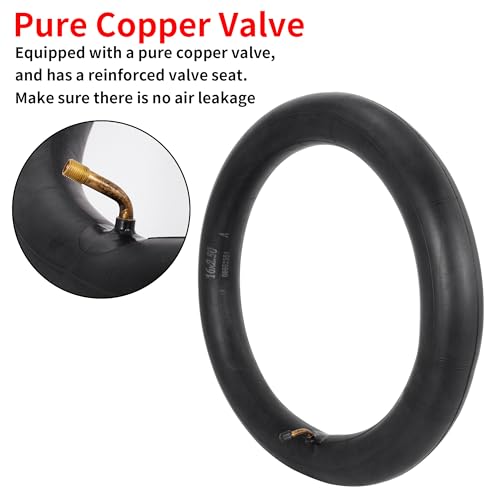 RUTU 16x2.5 City Road Scooter Tire & Inner Tube for Kids Bikes