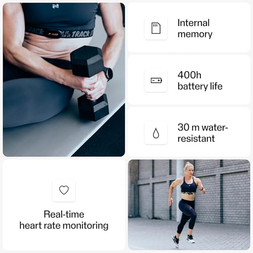 Polar H10 Heart Rate Monitor Chest Strap - Bluetooth & ANT+ Waterproof Sensor