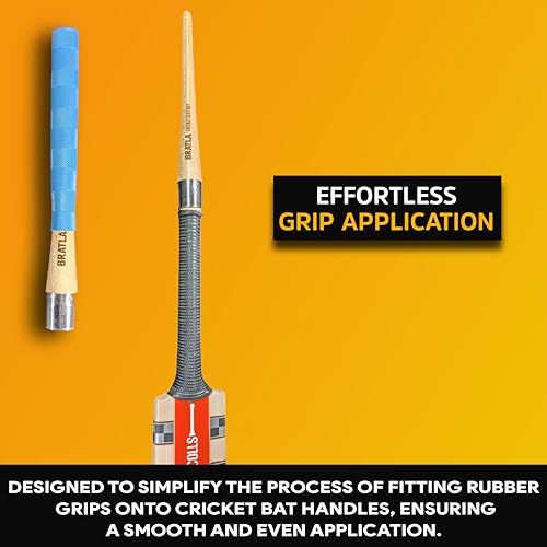 Cricket Bat Grip Cone for Rubber Grip Fitting with Metal Top