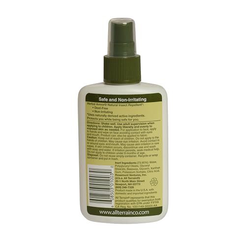 Herbal Armor DEET-Free Insect Repellent Spray - 4 Oz.