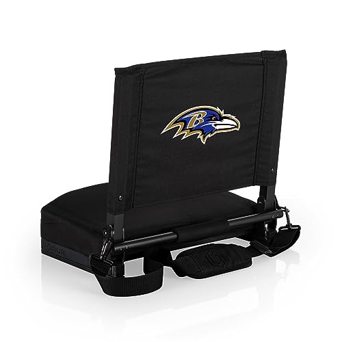 NFL Gridiron Stadium Seat - Lightweight Portable Chair - Baltimore Ravens