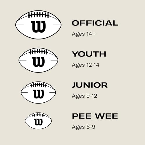 NFL Recreational Football - PeeWee Size, Soft Grip