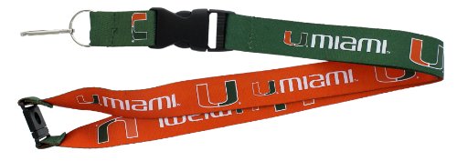 Reversible Lanyard - Miami Hurricanes Team Colors