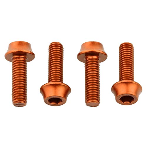 Anodized Water Bottle Cage Bolts - Orange