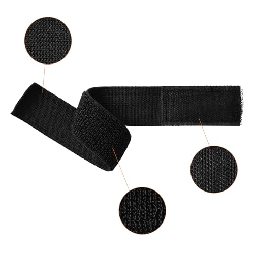 Adjustable Elastic Bands with Velcro - 6 Pcs for Cycling & Hiking
