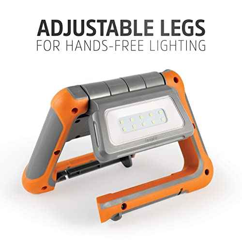 Energizer Rechargeable LED Lantern, Bright Multi-Panel Work Light, Water-Resistant Camping Lantern, Micro-USB Charging Cable, Pack of 1