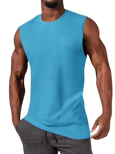 Men's Sleeveless Gym Tank Tops - Casual Workout Muscle Shirts