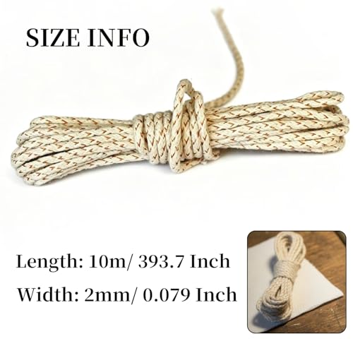 Copper & Cotton Wick Replacement for Kerosene Lighters - 10m