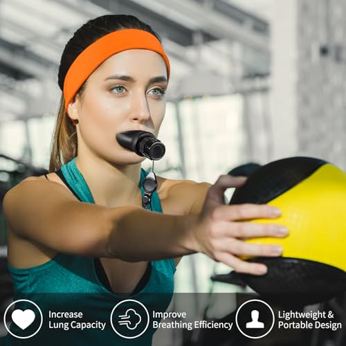 Portable Lung Trainer with Adjustable Resistance - Standard