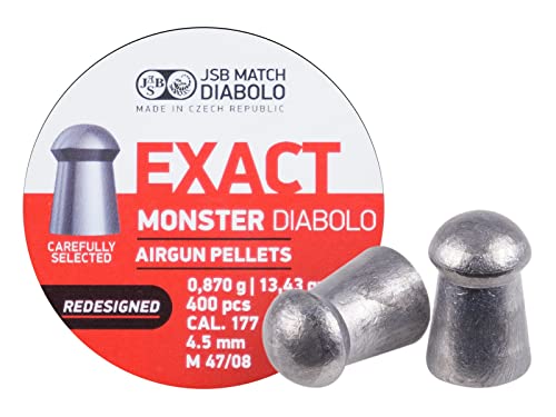 Monster Pellets .177 Cal 400 Count for Hunting & Target Practice