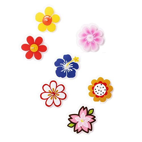 Bike Wheel Spoke Decorations - 24 Colorful Flower & Butterfly Clips