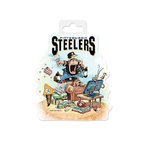 Pittsburgh Steelers Die Cut Decal - 5" x 7" Auto and Home Sticker