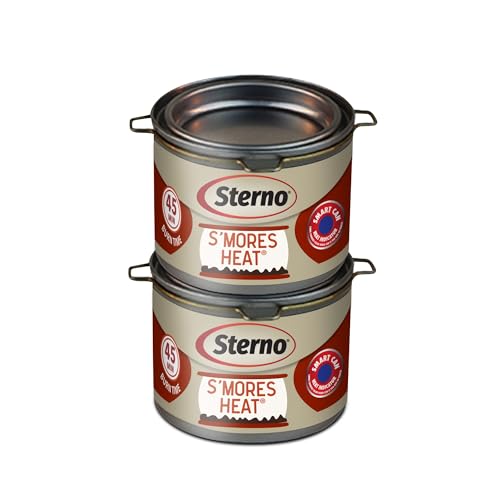 Sterno S'mores Heat Ethanol Fuel 45 Min, 2-Pack (Brand: Sterno)