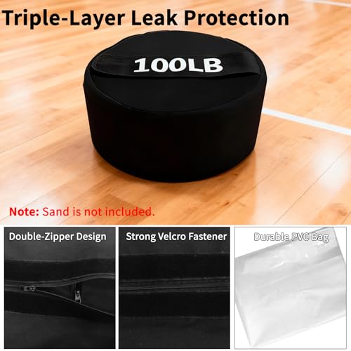 Adjustable 100LB Heavy Duty Sandbag for Strength Training
