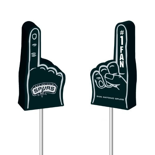 San Antonio Spurs Foam Finger Antenna Topper with Dangler Cord