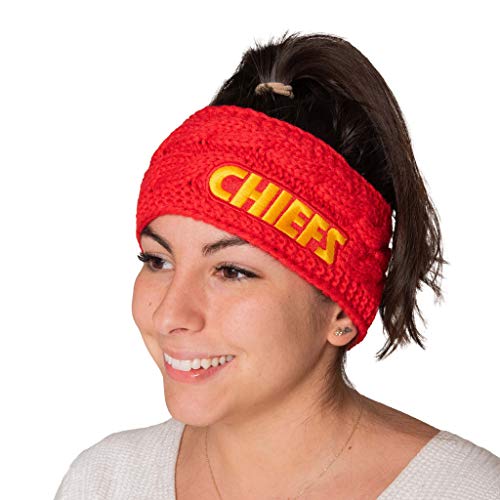 Kansas City Chiefs Women's NFL Team Logo Fashion Headband - 1 Count