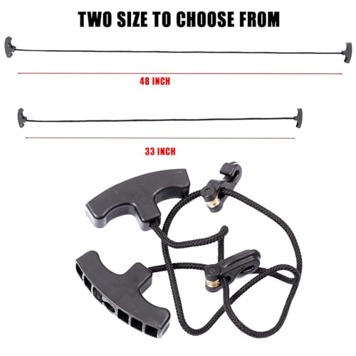 Crossbow Cocking Rope - 48 Inch T Handle Draw Assist Tool