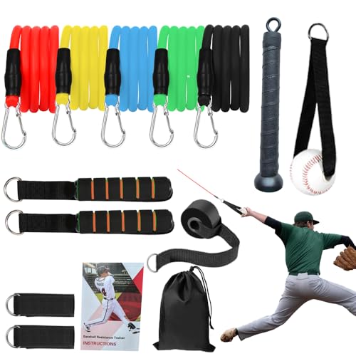 Baseball Resistance Bands for Pitchers - Pro-Grade Arm Strength BRT03