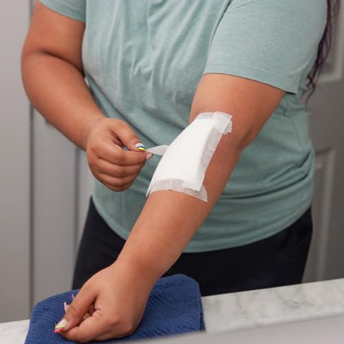 4x4 Inch Gauze Pads Pack of 125 - Sterile Wound Care Dressings for Minor Cuts