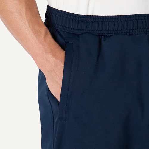 Amazon Essentials Men's Performance Stretch Jogger Pants with Zip Open Bottom, Small, Navy