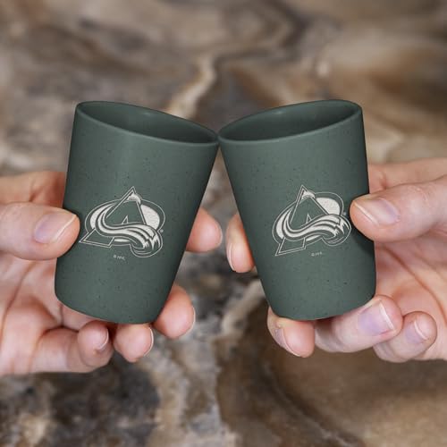 Ceramic Shot Glass - Colorado Avalanche - 2 oz